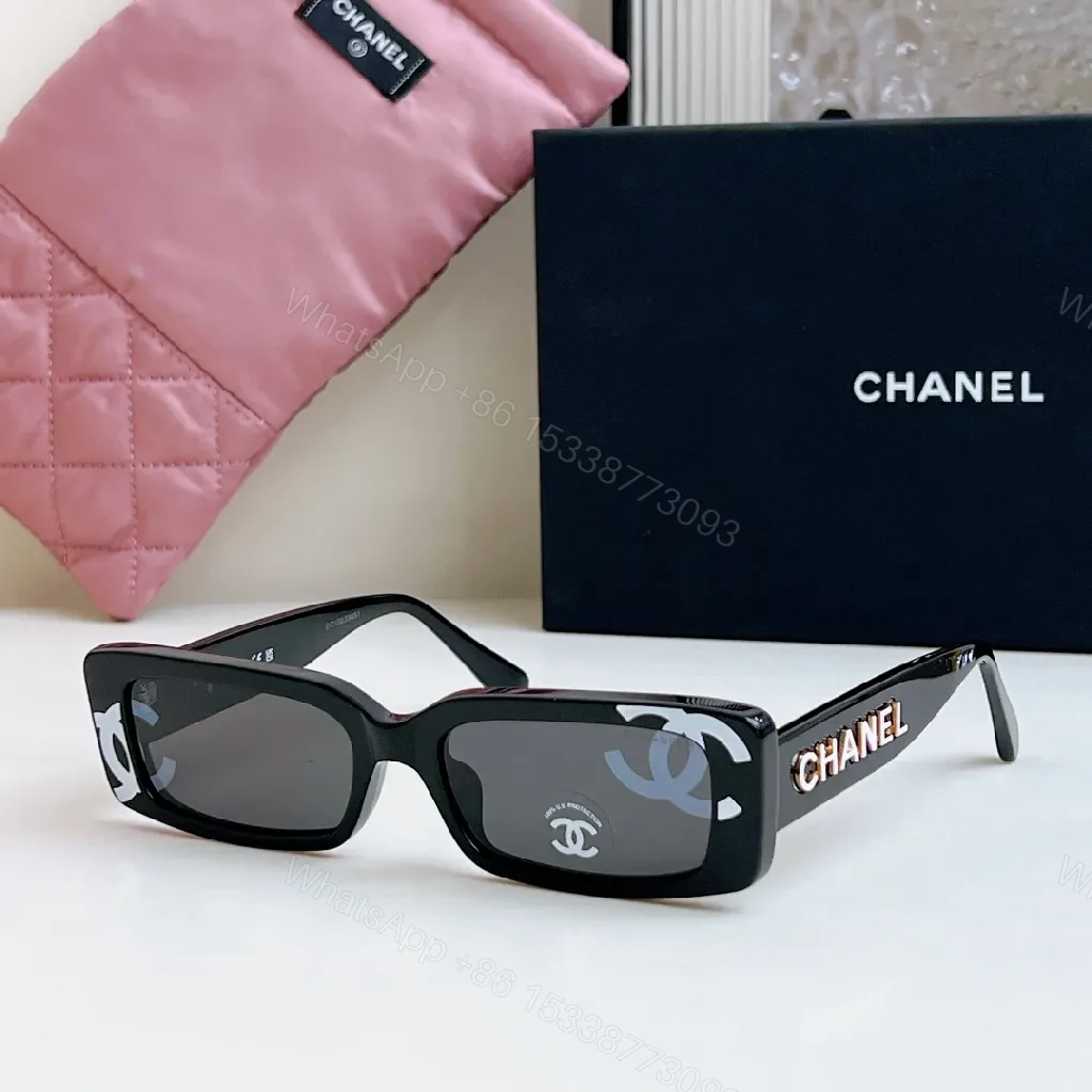 View 6 of White Acetate Square Sunglasses — Bold Luxe, Polarized UV400