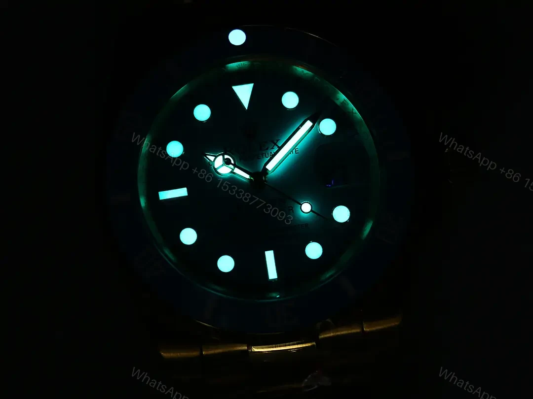 View 9 of Best Rolex Blaken Tiffany Gold replica 40MM Gold Oyster Bracelet Edition RG-BLAKEN-TIFFANY-GOLD-OYSTER-40