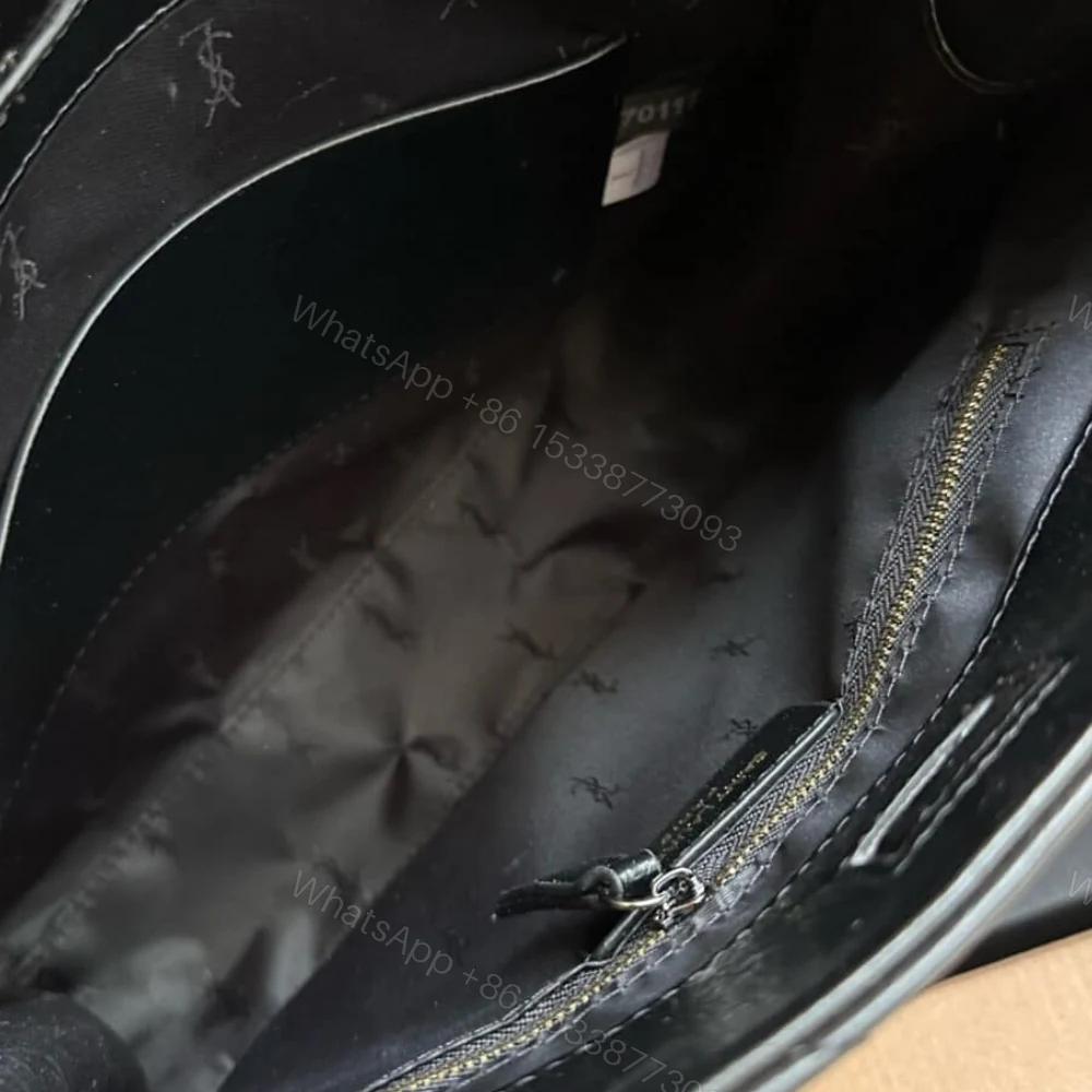 View 8 of Saint Laurent Medium Niki Shopping Bag Black 33Cm