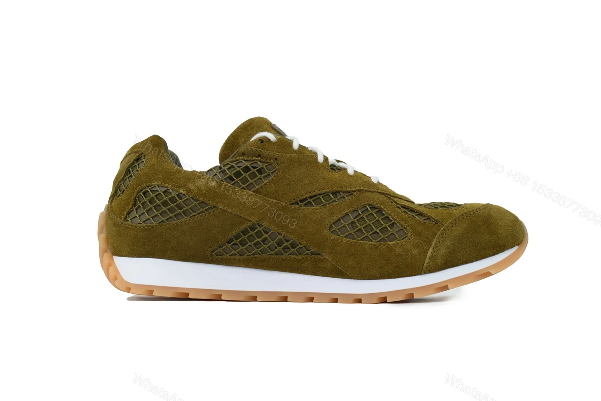 Bottega Veneta Orbit Suede Green — view 2
