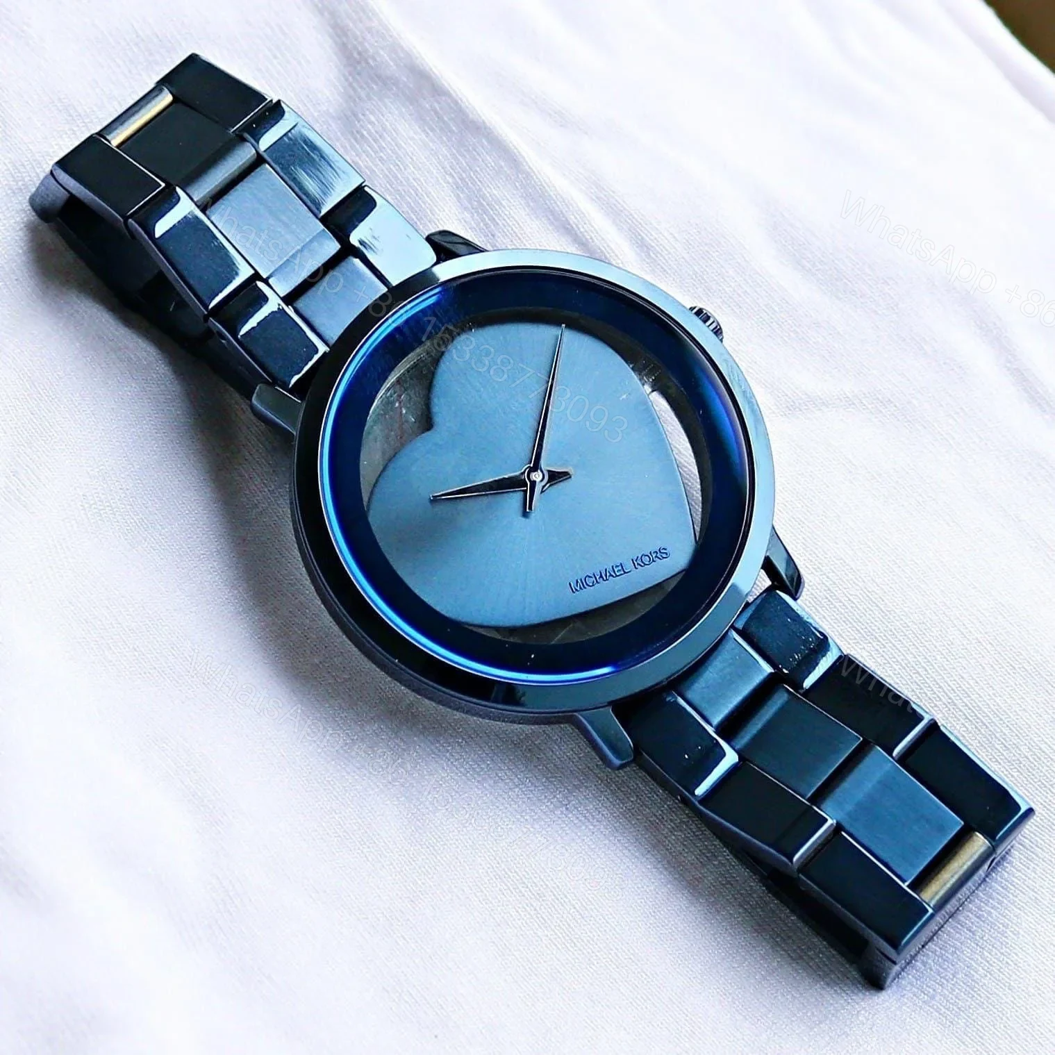 View 3 of Michael Kors Jaryn Heart Shaped watch