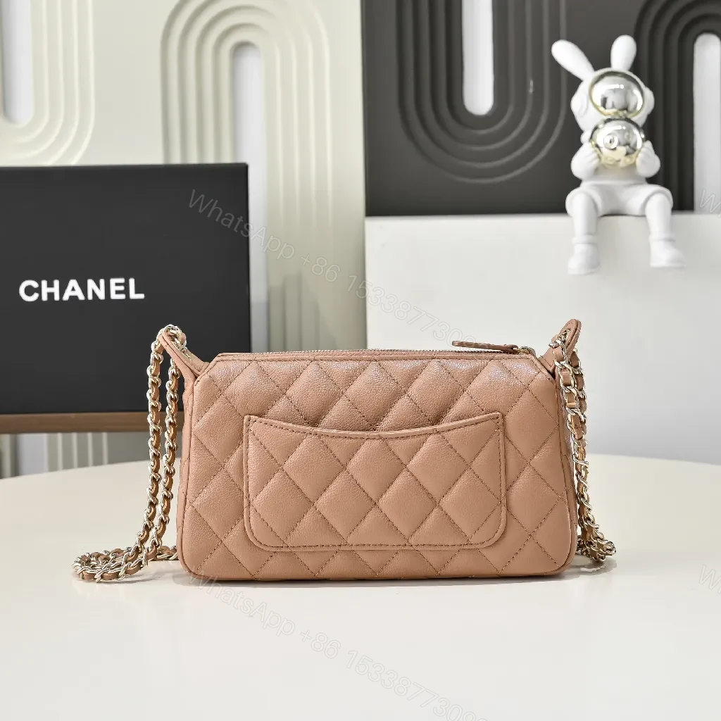 View 2 of Quilted Lambskin Crossbody Bag: Timeless Luxury, Day-to-Night