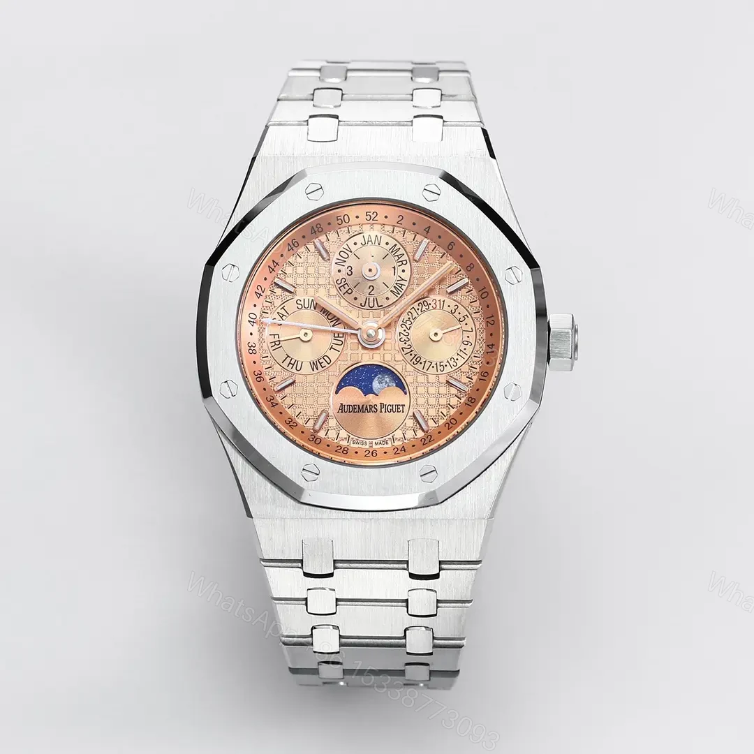 Audemars Piguet Royal Oak Perpetual Calendar Watch – Blue Dial, Stainless Steel Case, 41mm — view 1