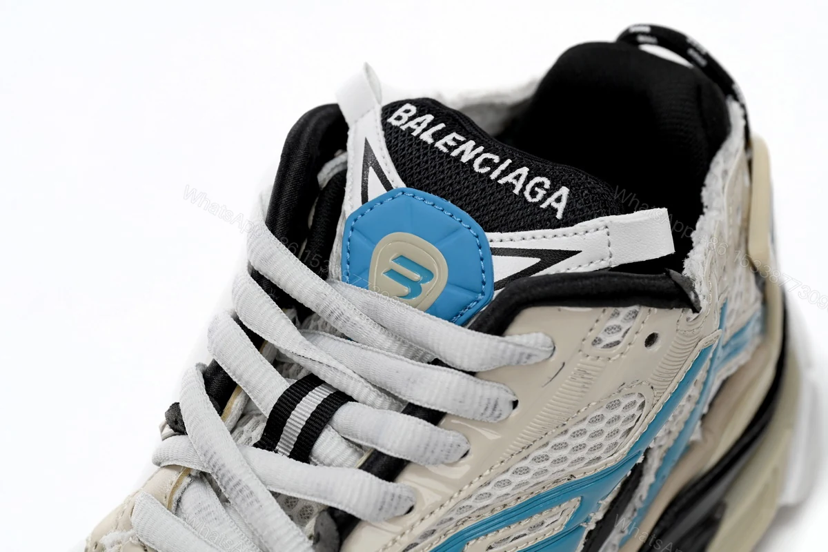 View 7 of Balenciaga Runner Beige Grey Blue 677402 W5RH6 0312