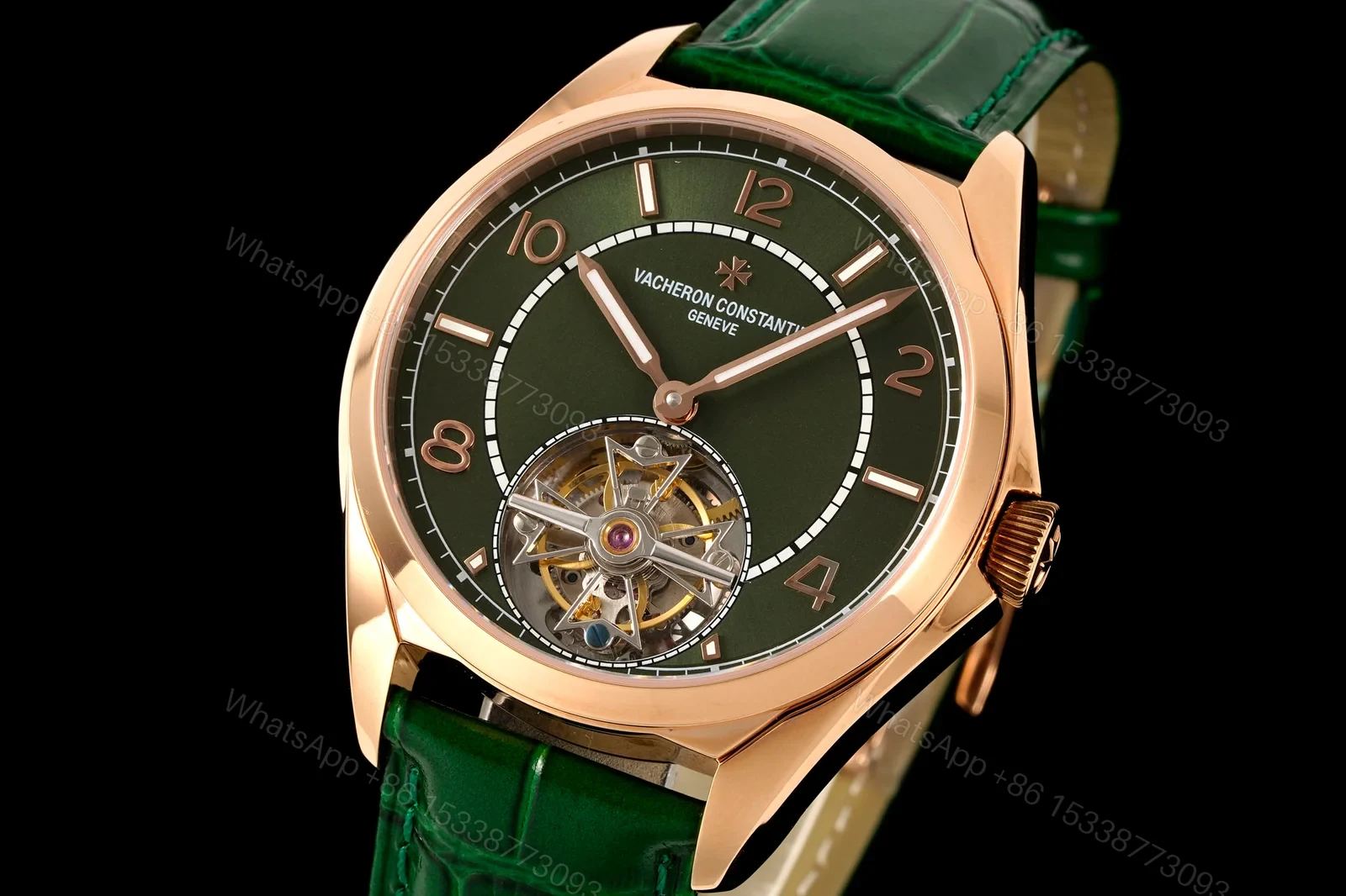 View 2 of Vacheron Constantin FiftySix Tourbillon 6000E Rose Gold Watch 41mm Ultimate Edition RG-VC-FIFTYSIX-6000E-TOURBILLON-41