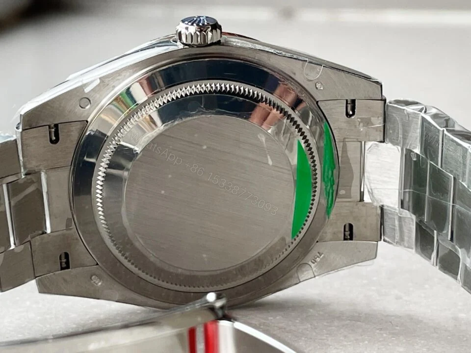 View 9 of EWF Factory SS 1:1 Rolex Day Date II 228239 Best Edition Black Dial A3255