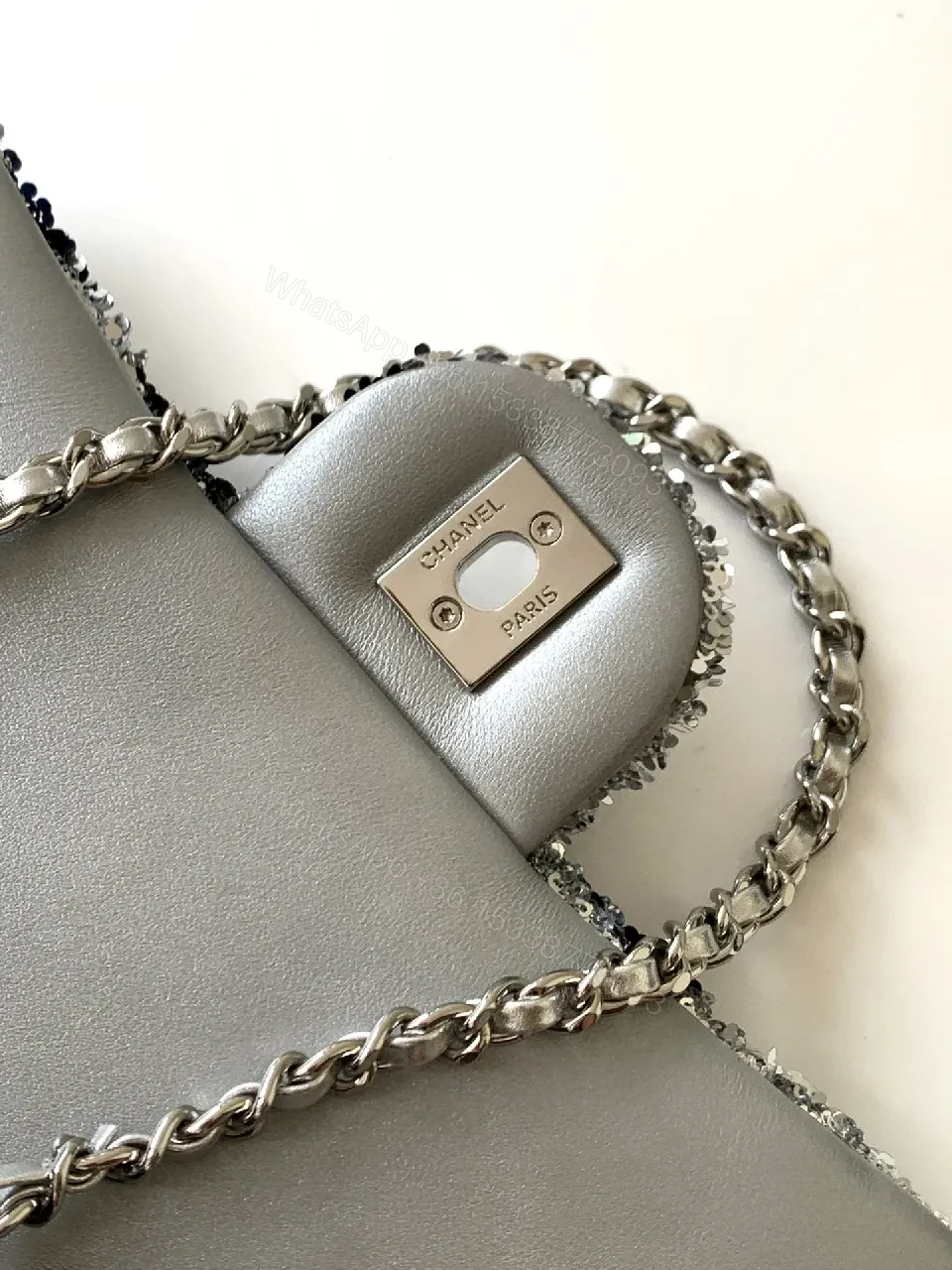 View 2 of Shimmering Crossbody with Sparkling Nightfall Texture