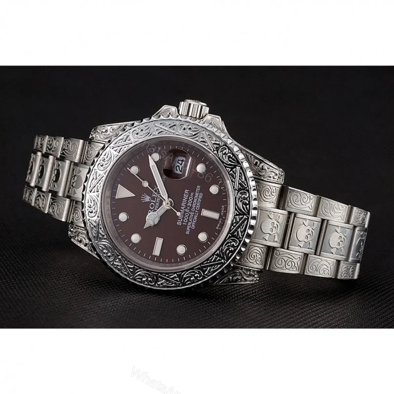 View 5 of Superclone Rolex Submariner Brown Dial 1454092