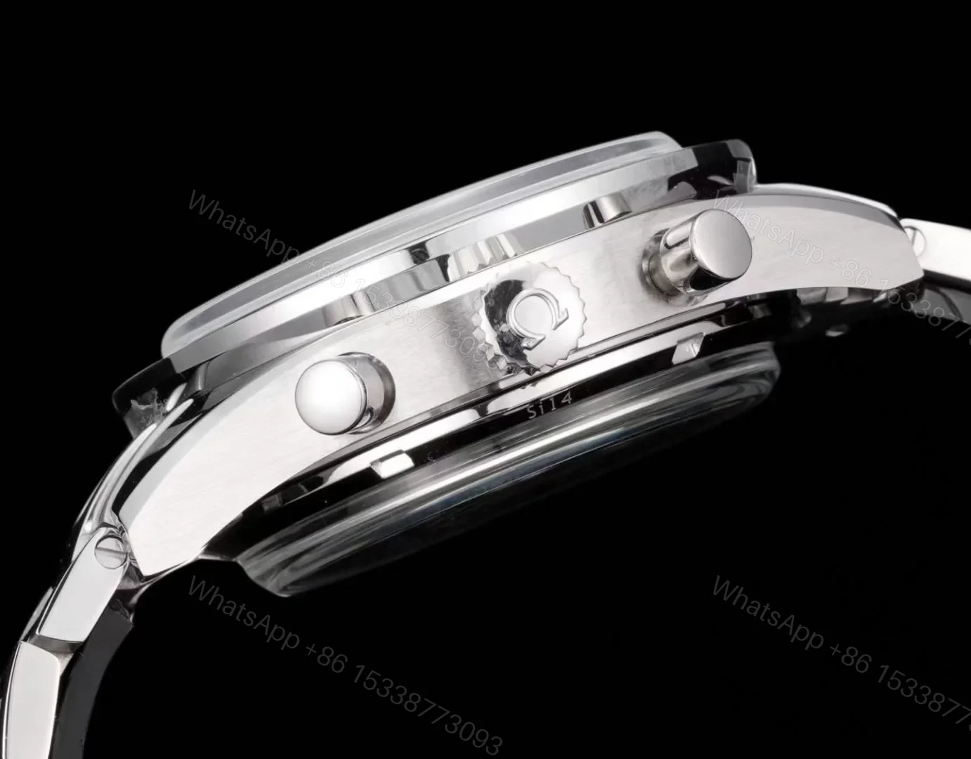 View 6 of Omega Speedmaster 57 Co-Axial Stainless Steel Black Vintage Bracelet 331.10.42.51.01.002
