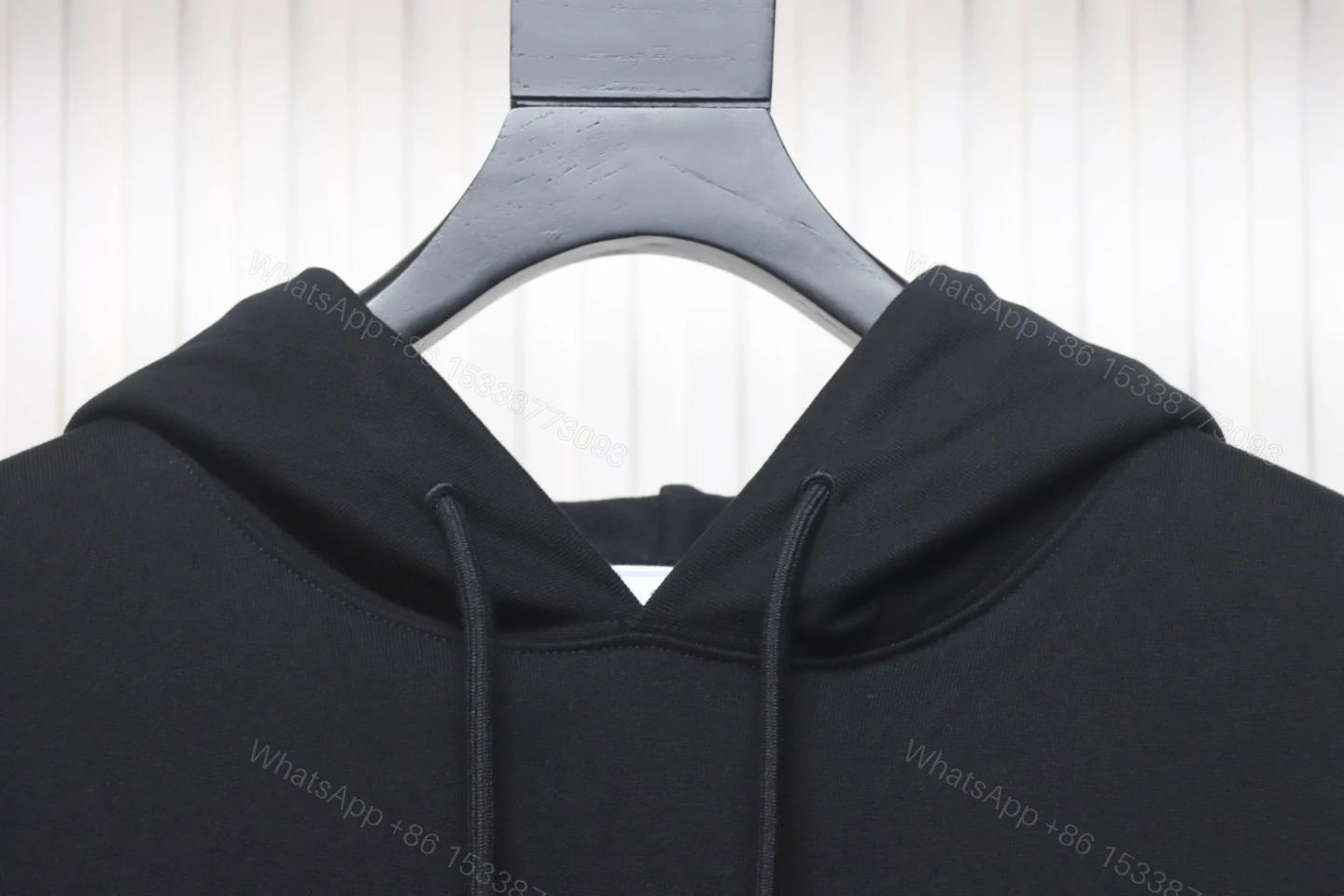 View 6 of Off-white Caravaggio black and white religious hoodie