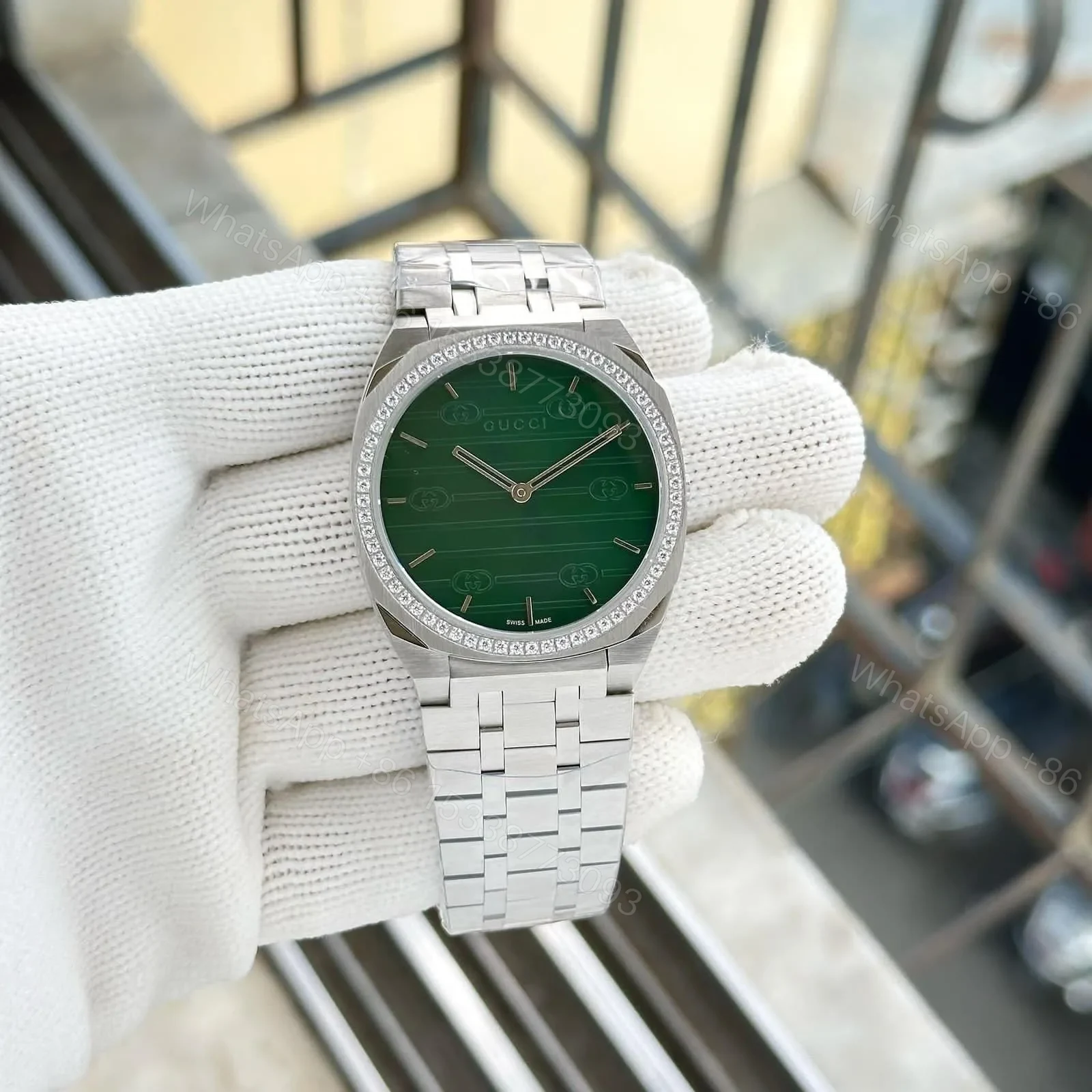 View 6 of Gucci Men’s Watch – Slim Design | 38mm Dial