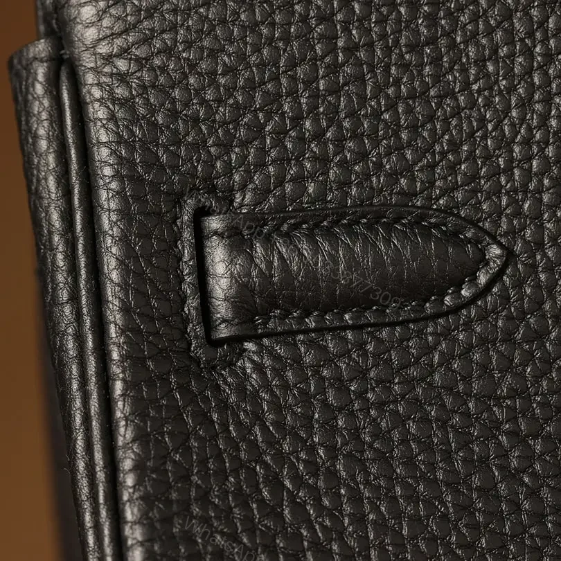 View 12 of 高仿Hermes*Birkin30黑色銀扣免檢版