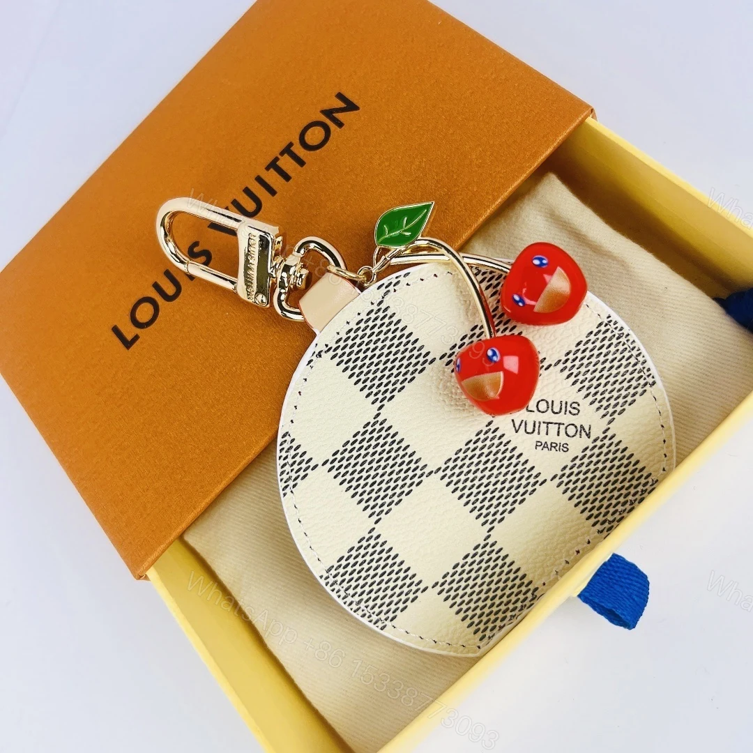 View 8 of Louis Vuitton Cerise And Blooming Flowers Bag Charms