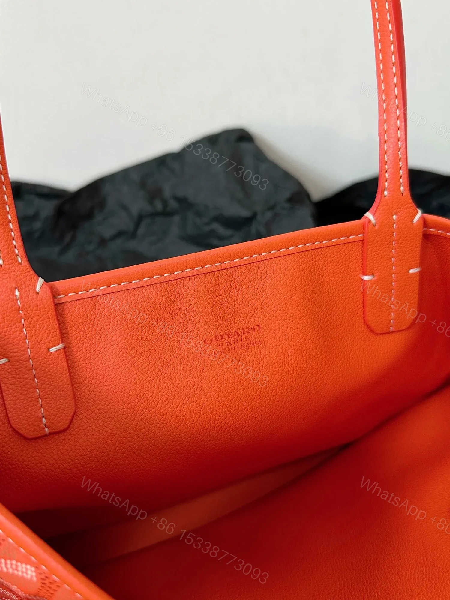 View 5 of Goyard Anjou Reversible Tote Coated Canvas Mini