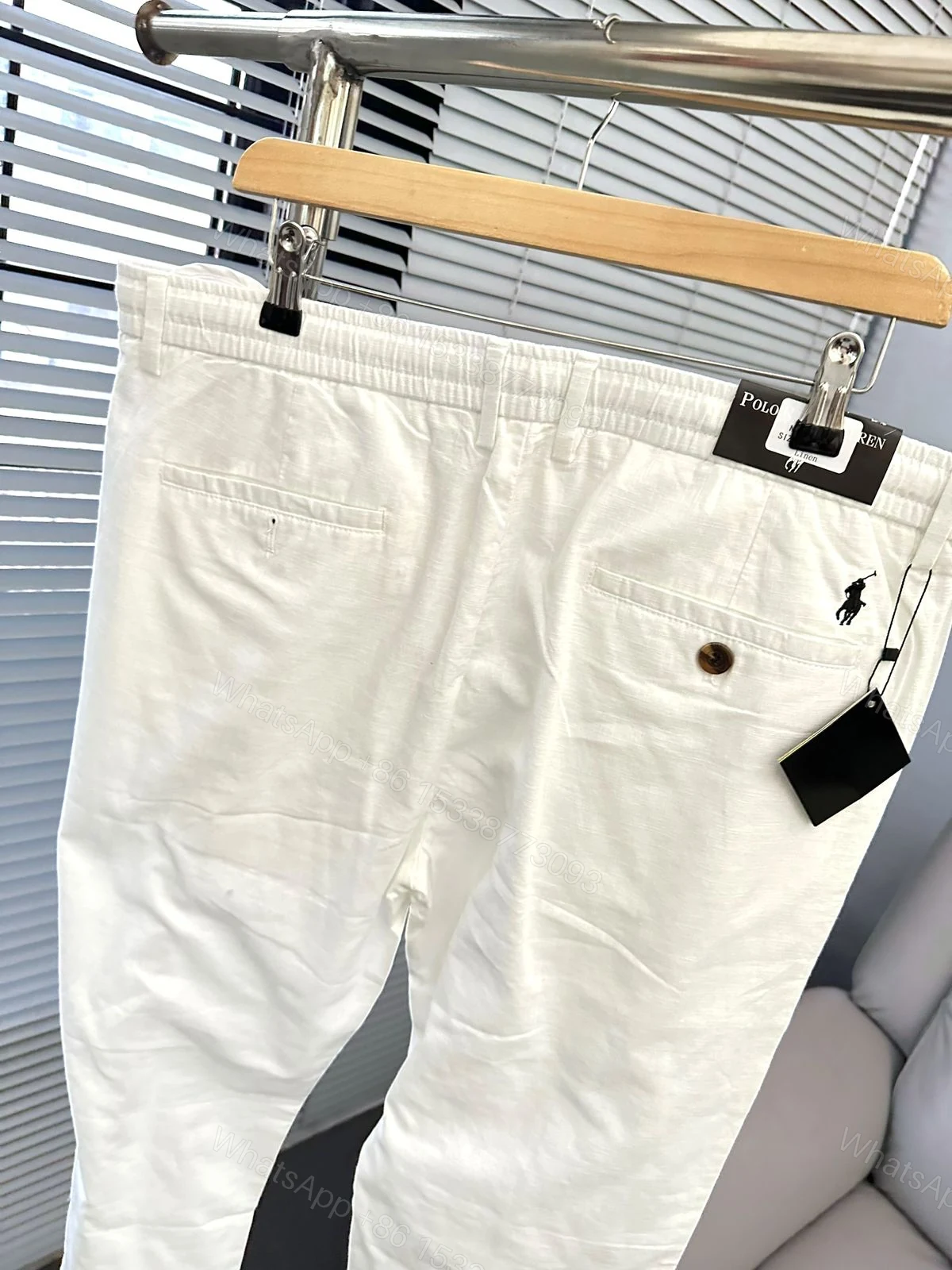 View 14 of Ralph Lauren Premium Linen Pants First Copy | AAA+ Replica Limited Edition