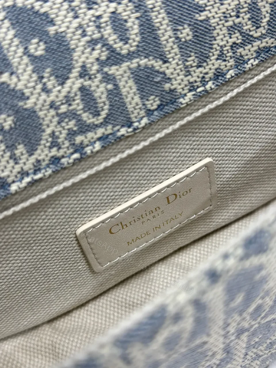 View 2 of Patterned Crossbody: Luxe Compact Elegance, Gold Hardware, Structured Flap