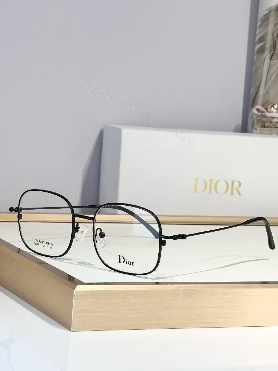 View 8 of Refined Titanium Eyewear: Subtle Geometry, All-Day Comfort