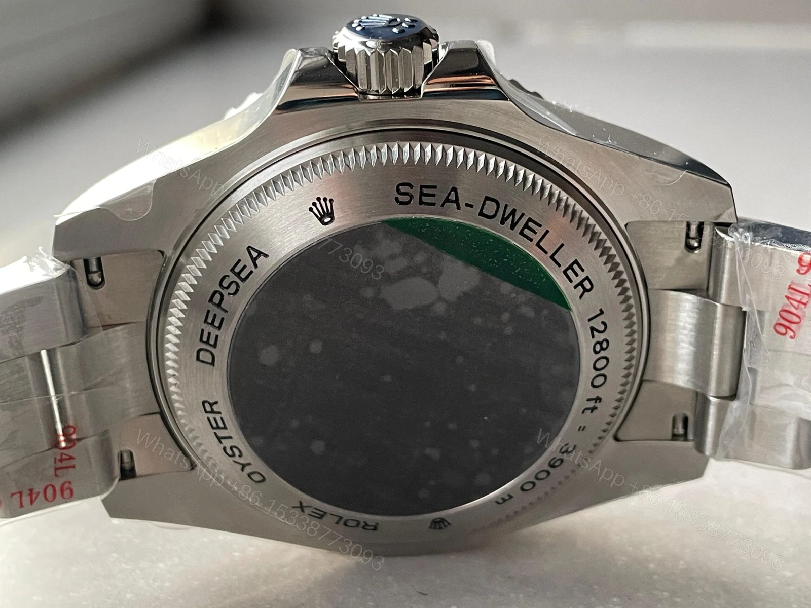 View 9 of Rolex Sea-Dweller Deepsea 136660 904L SS Blue Dial V9F VR3235