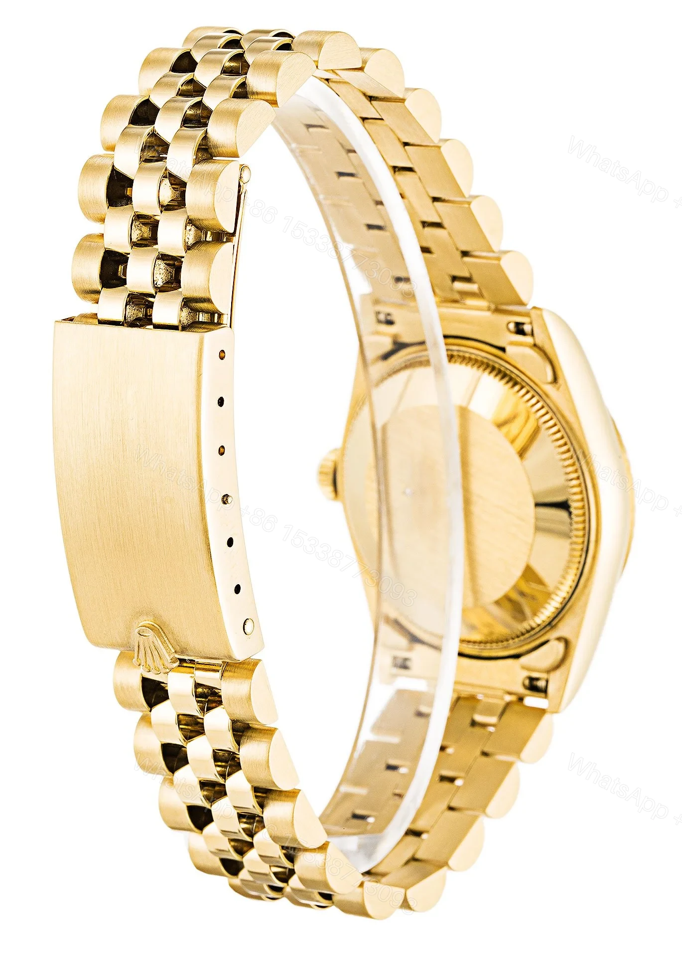 View 3 of Replica Rolex Datejust Mid-Size Champagne Dial 68278 31 mm