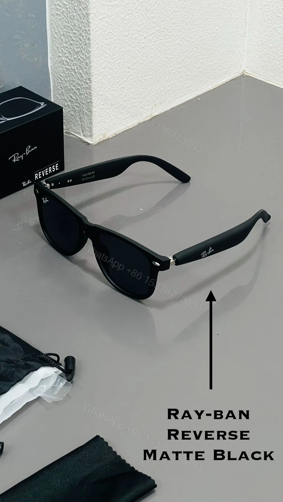 View 10 of Ray-Ban X Oakley Smart Glasses Full Matte White