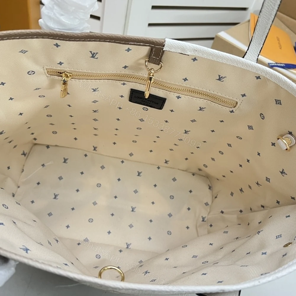 View 8 of Louis Vuitton Neverfull MM Sunset Kaki 31Cm M59859