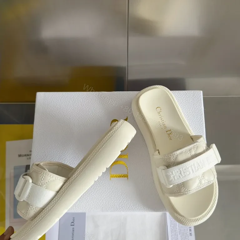 View 6 of Lux Sandals: Dior Signature Straps, Premium Leather, Lightweight Comfort