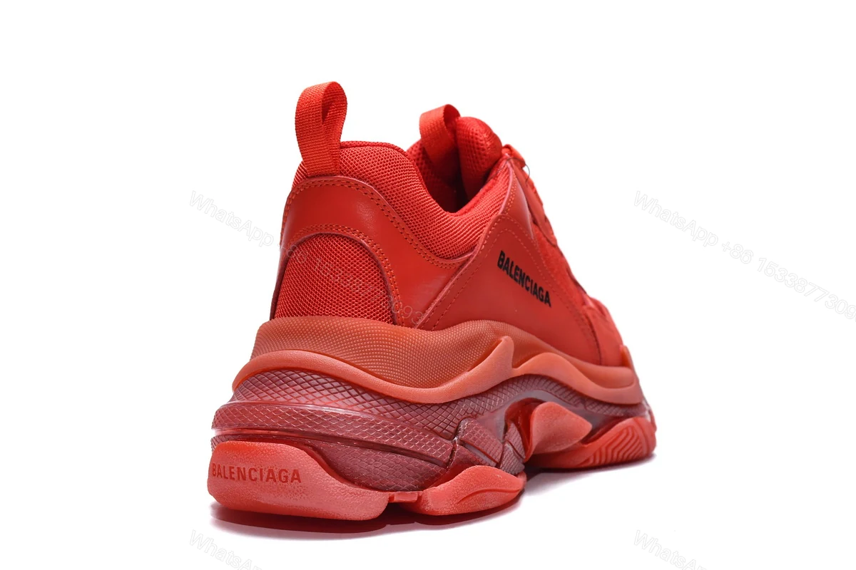 View 4 of Balenciaga Triple S Red Clear Sole 541624W09O16500