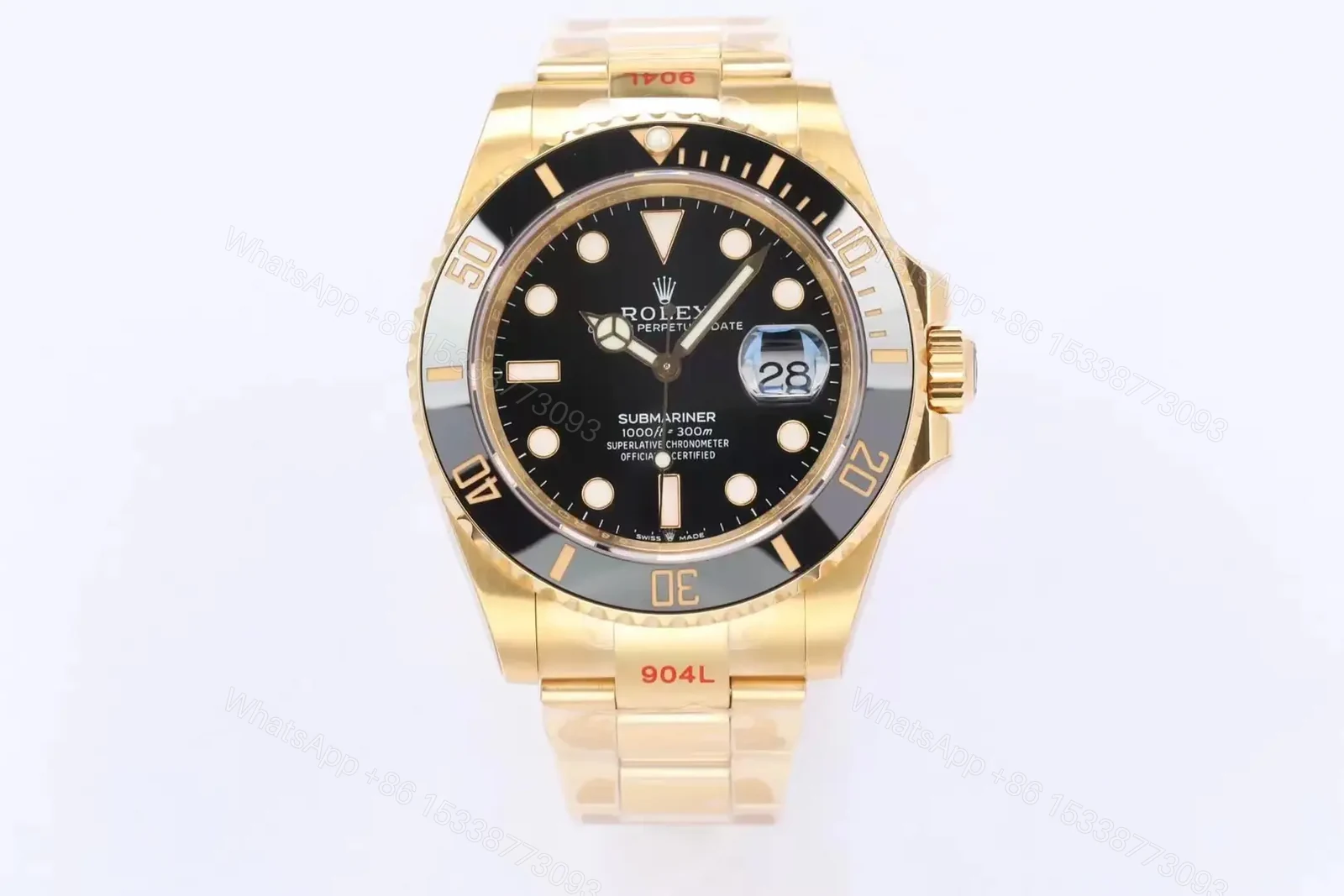 Rolex Submariner Date 41 Yellow Gold Black 126618LN-0002 — view 1