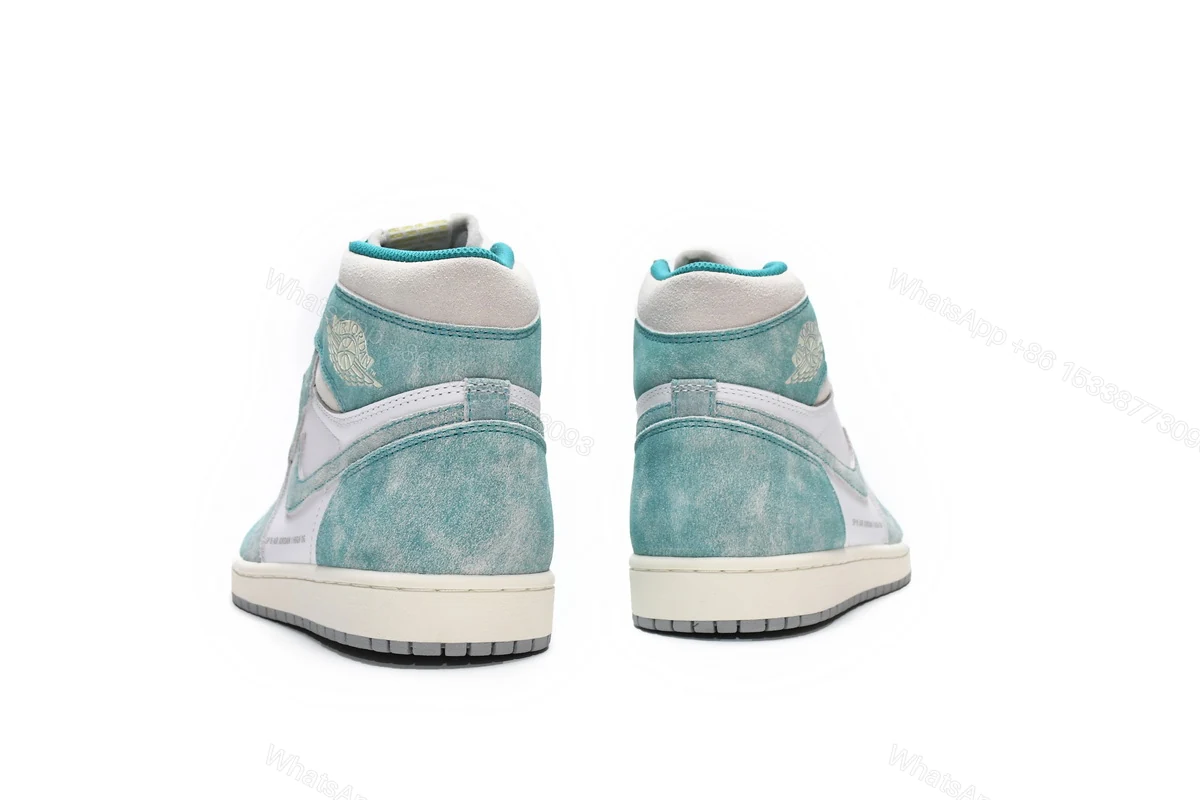 View 3 of Air Jordan 1 Retro High Turbo Green 555088-311
