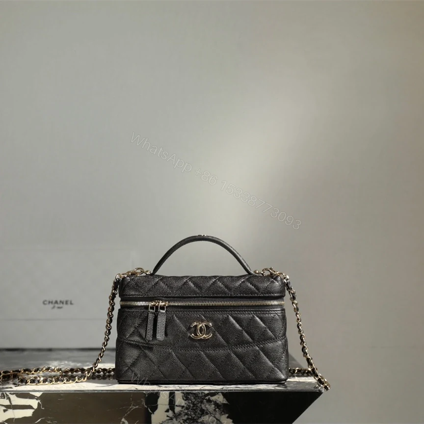 高仿Chanel*25C系列AP4385新款盒子包小球紋牛皮免檢版 — view 1