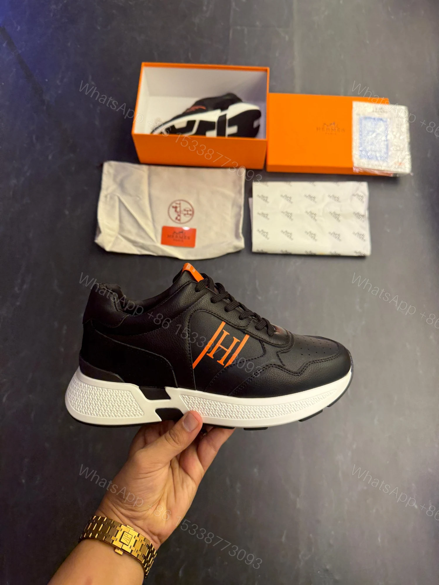 FIRST COPY HERMÈS PARIS – LUXURY SNEAKER — view 1