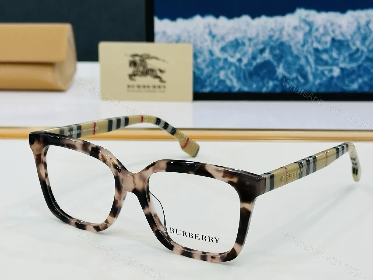 View 5 of Bold Black Acetate Square Eyewear – Designer-Style Comfort