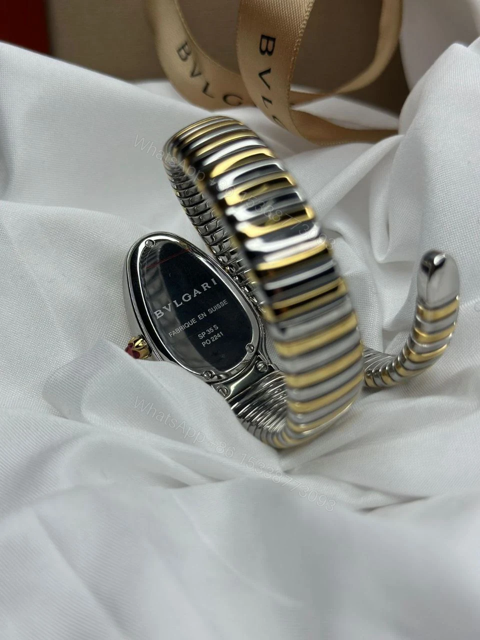 View 2 of BVLGARI logo Serpenti Tubogas 35mm