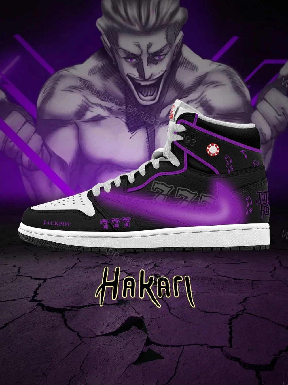 Kinji Hakari V.1 Custom TS High Jordan 1 — view 1