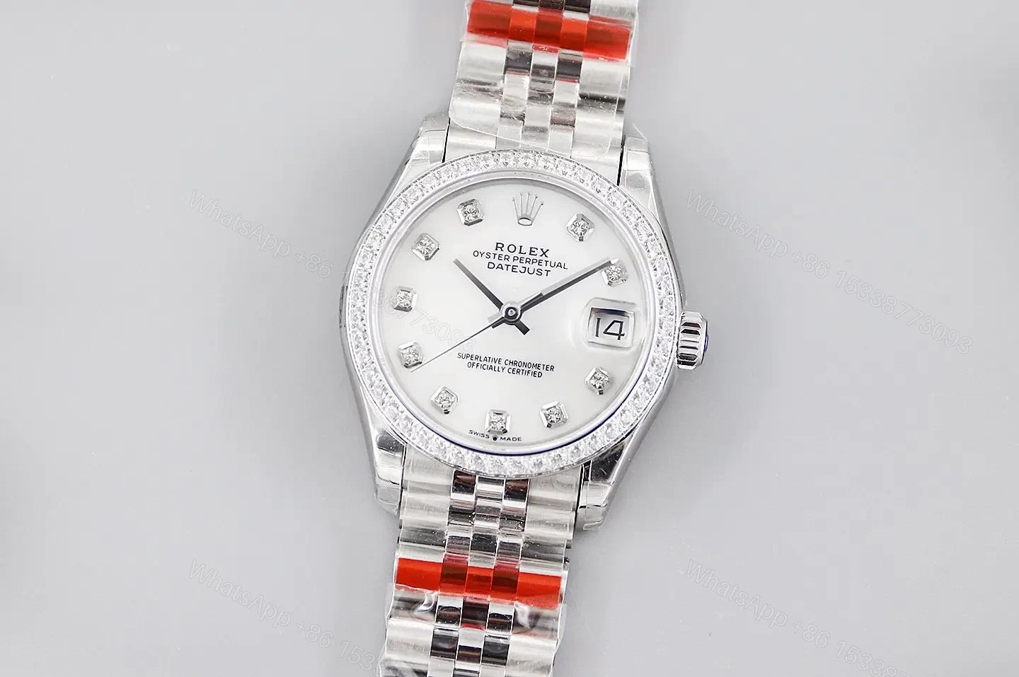 Rolex Datejust 31 278384RBR Diamond MOP Dial Jubilee Bracelet Watch 278384RBR-0008 — view 1