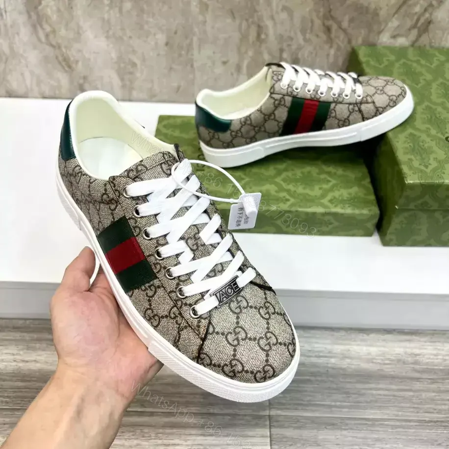 View 8 of MEN’S GUCCI ACE SNEAKER WITH WEB – GC209