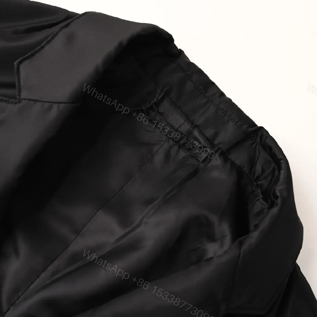View 6 of Black Tech-Blend Blazer: Refined Everyday Luxury