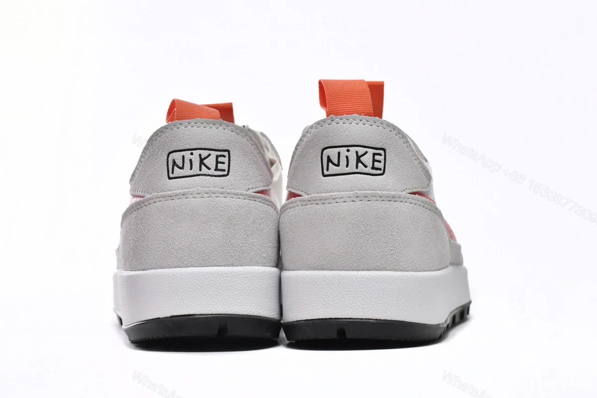 View 3 of Tom Sachs x NikeCraft General Purpose Shoe Rice Grey Red DA6672-300