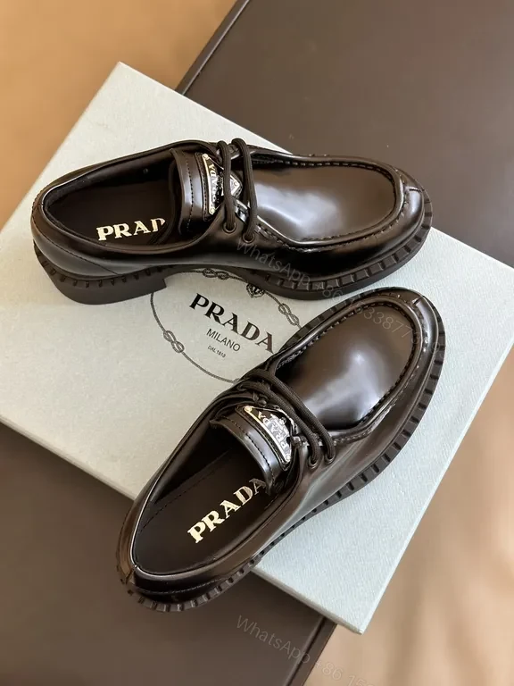 View 3 of Polished Moccasin-Style Sneakers: Luxe Prada-Inspired Comfort