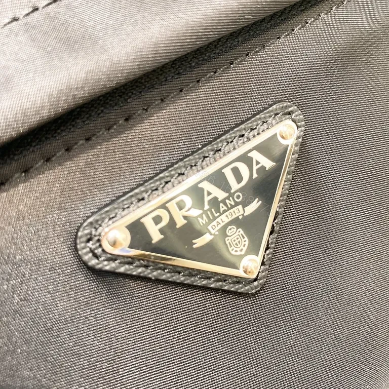 View 9 of Compact Black Crossbody: Prada-Inspired, Lightweight & Durable