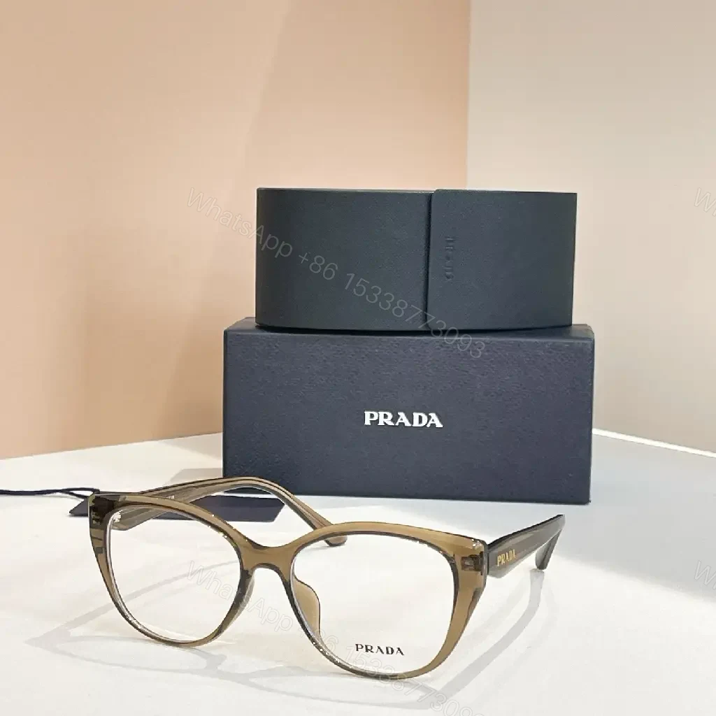 View 8 of Textured Prada Frames: Durable Tortoishell Round Eyewear