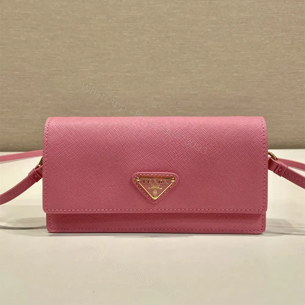 高仿Prada*Saffano系列1NF059斜挎包粉色Mini免檢版 — view 1