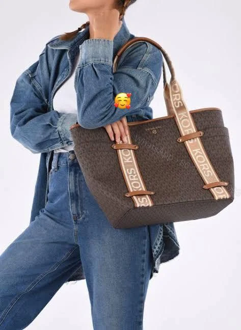 View 5 of Michael Kors Maeve Large Tote Bag First Copy | Premium Replica Designer Handbag