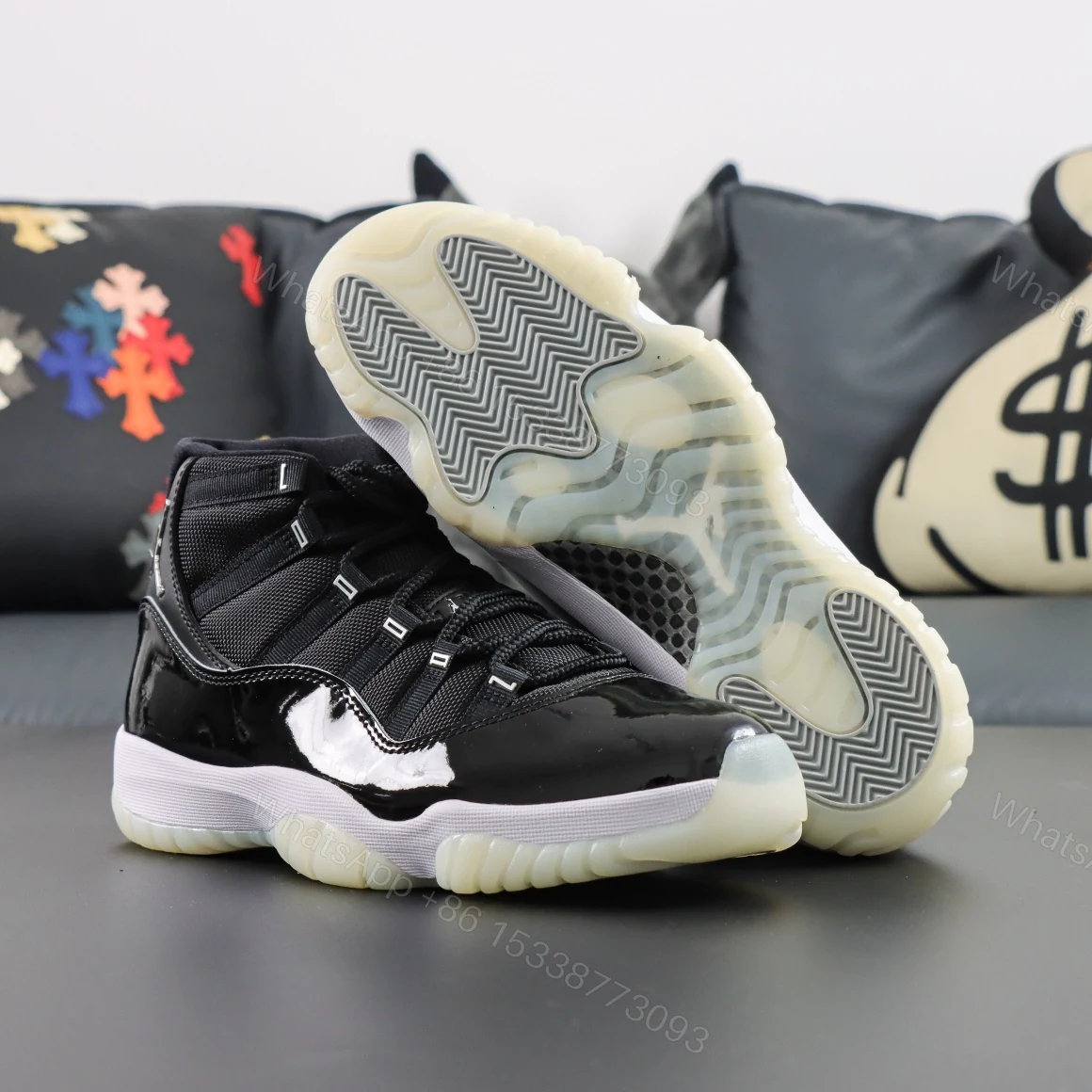 View 3 of Air Jordan 11 Retro Jubilee 25th Anniversary Reps
