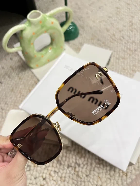 View 8 of Statement Frames: Tortoiseshell Square Sunglasses, UV400 Polarized, Luxury Style