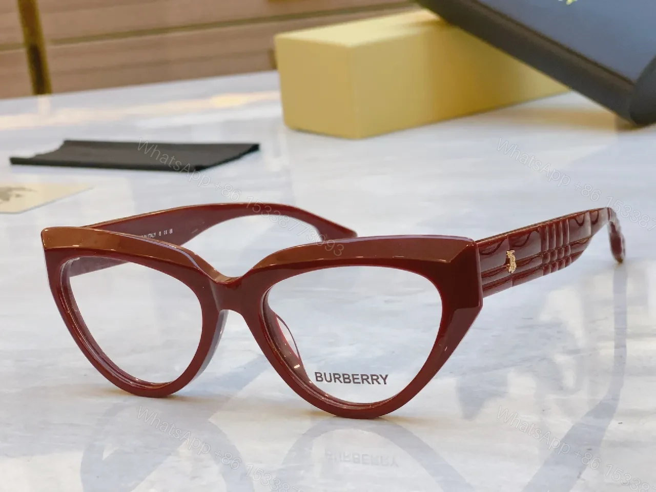 View 5 of Sculpted Cat-Eye Frames: Luxe Black Acetate Sunglasses