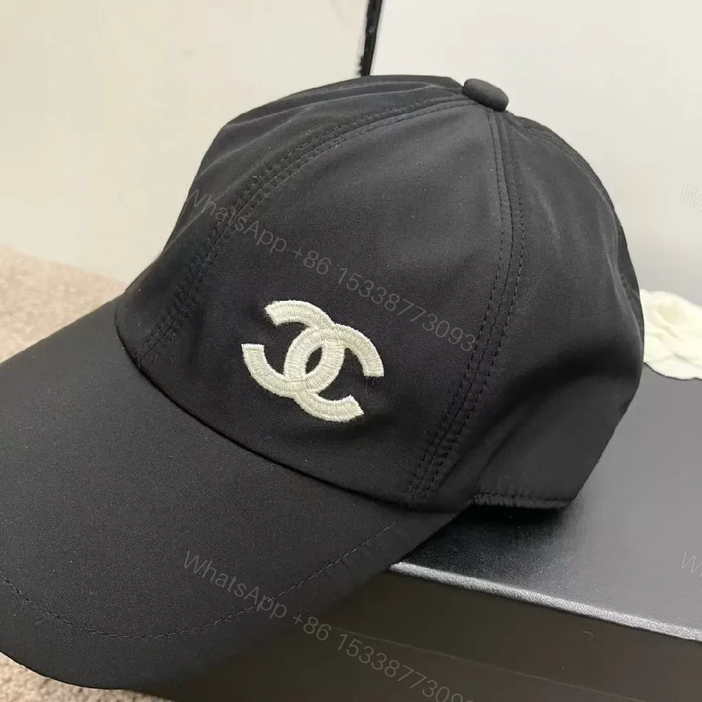 View 4 of Black + Velvet Cap + Minimalist Luxe + Subtle Chanel-Esque Emblem + Cap