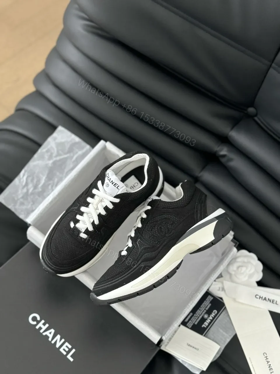 View 6 of Black Knit Sneakers + Premium Knit + Streetwear Chic + All-Day Comfort + Sneaker