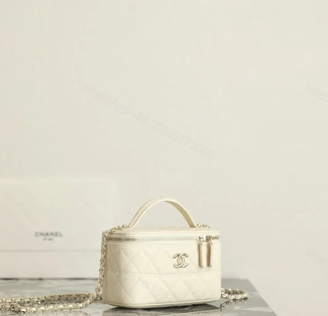 View 6 of Ivory Quilted Mini Bag – Luxe Textured, Everyday Versatile