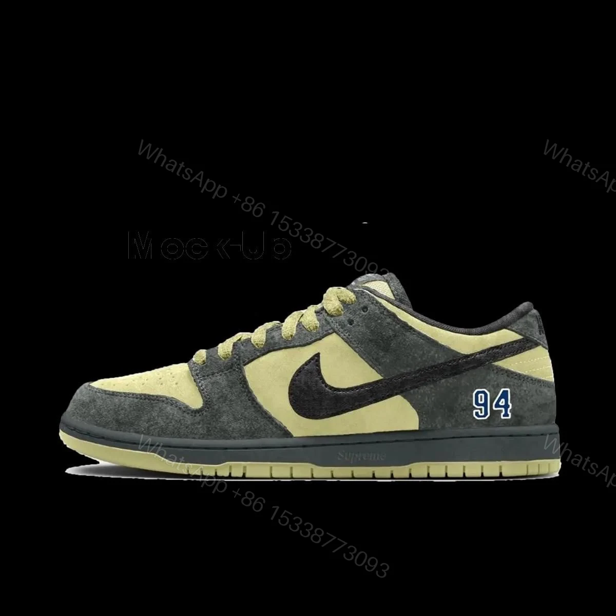 View 7 of First Copy Nike SB Dunk Supreme 94 Camper Green 2025